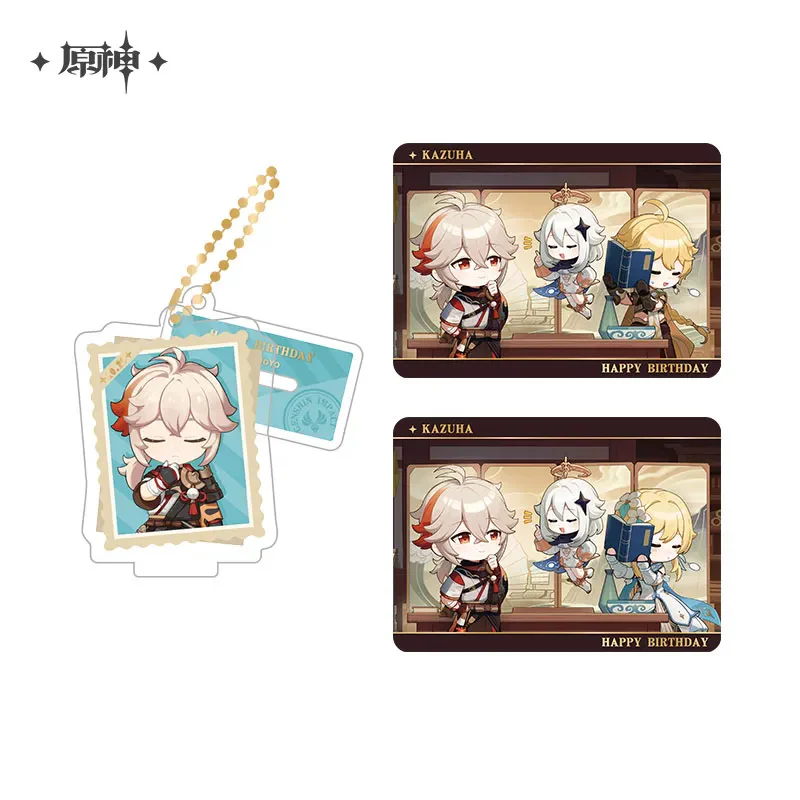 Genshin Impact - The Snapshot of a Jade-Covered Screen Character Standee Collection Card Set - Image 44