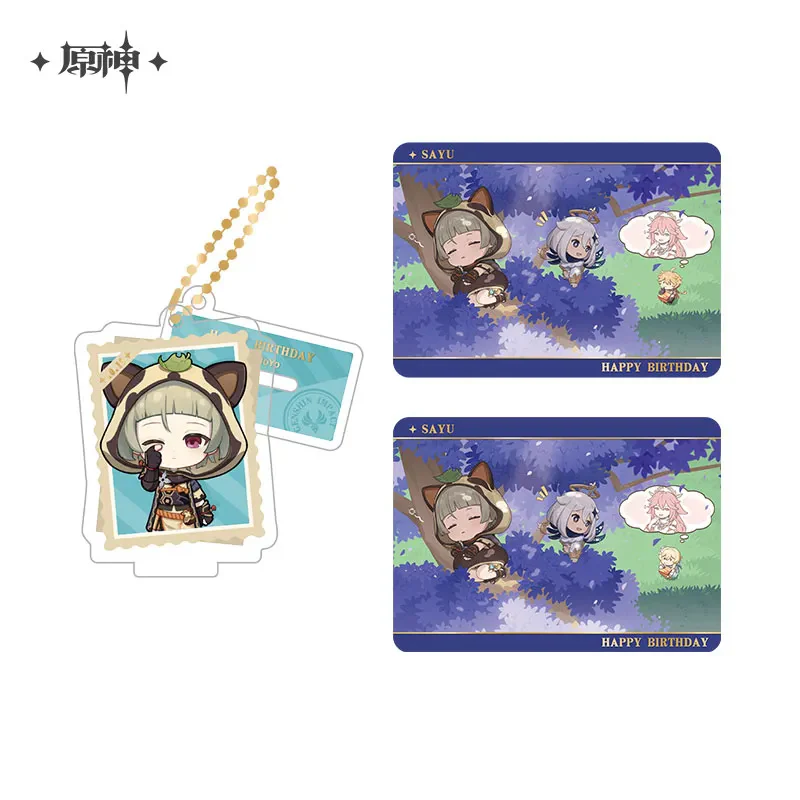 Genshin Impact - The Snapshot of a Jade-Covered Screen Character Standee Collection Card Set - Image 47