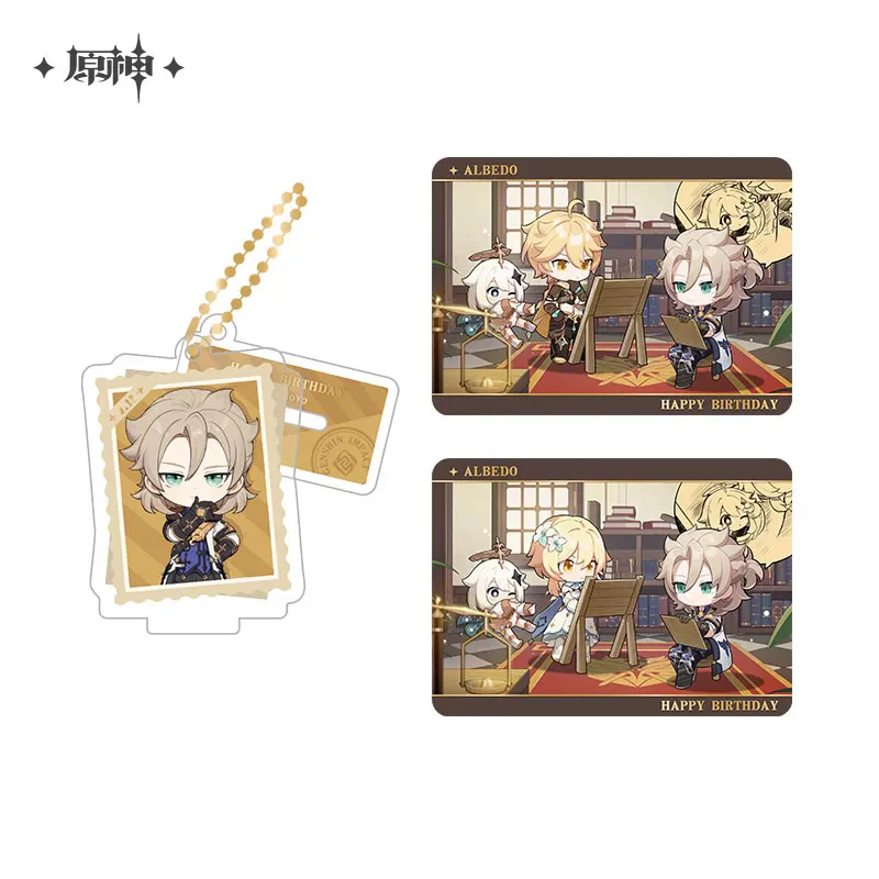 Genshin Impact - The Snapshot of a Jade-Covered Screen Character Standee Collection Card Set - Image 52