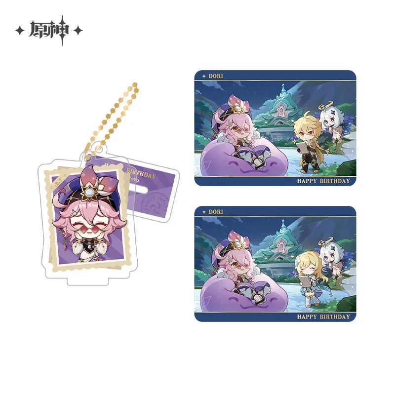 Genshin Impact - The Snapshot of a Jade-Covered Screen Character Standee Collection Card Set - Image 57