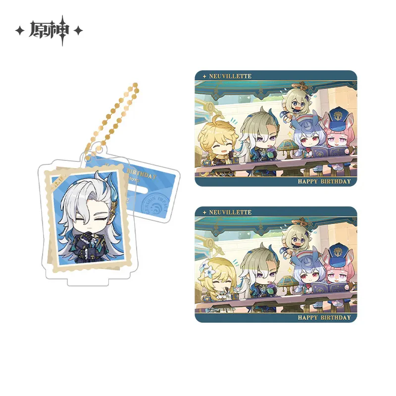 Genshin Impact - The Snapshot of a Jade-Covered Screen Character Standee Collection Card Set - Image 58
