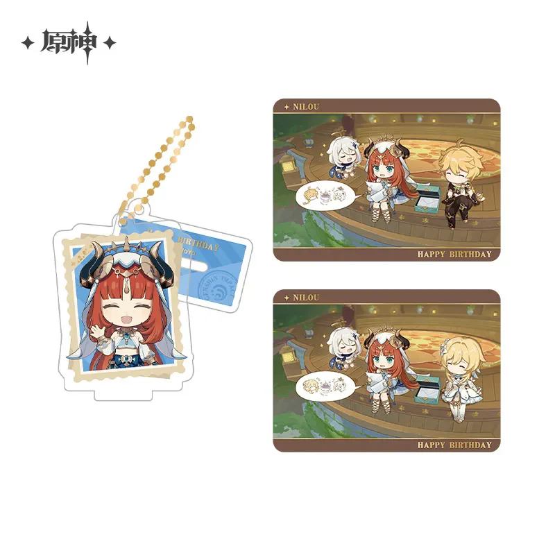 Genshin Impact - The Snapshot of a Jade-Covered Screen Character Standee Collection Card Set - Image 59