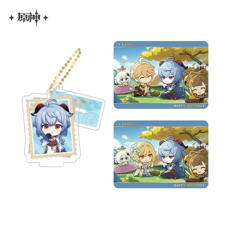 Genshin Impact - The Snapshot of a Jade-Covered Screen Character Standee Collection Card Set - Image 60
