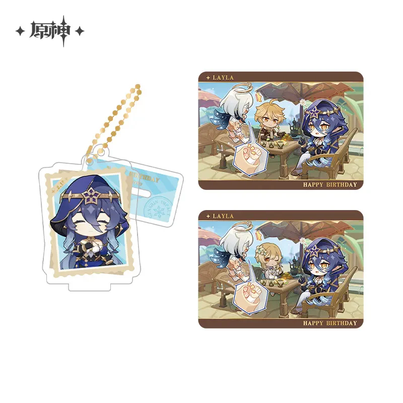 Genshin Impact - The Snapshot of a Jade-Covered Screen Character Standee Collection Card Set - Image 66
