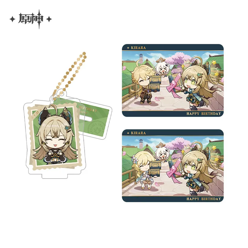 Genshin Impact - The Snapshot of a Jade-Covered Screen Character Standee Collection Card Set - Image 74