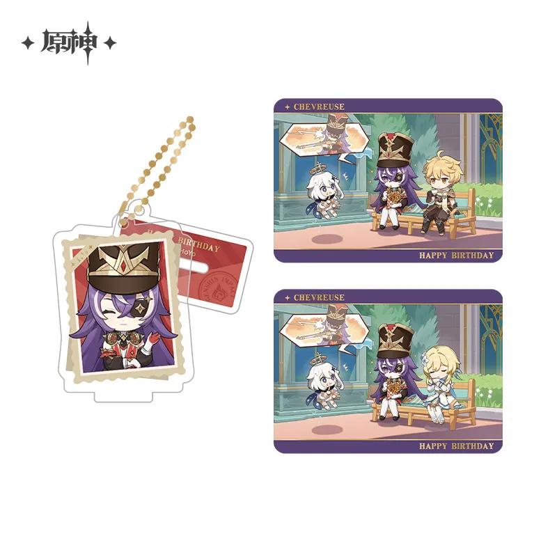 Genshin Impact - The Snapshot of a Jade-Covered Screen Character Standee Collection Card Set - Image 76