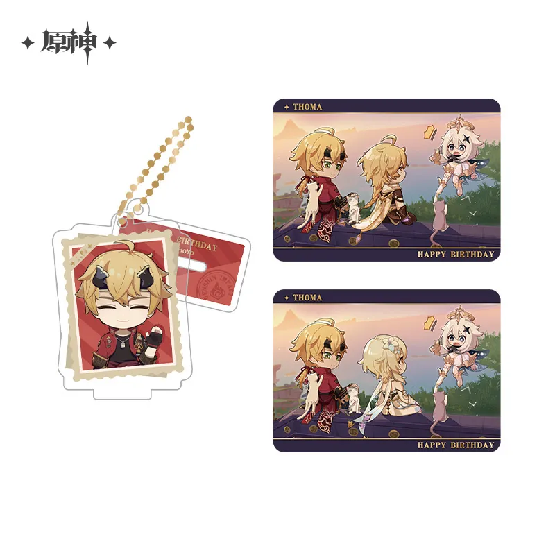 Genshin Impact - The Snapshot of a Jade-Covered Screen Character Standee Collection Card Set - Image 77