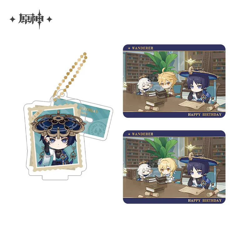Genshin Impact - The Snapshot of a Jade-Covered Screen Character Standee Collection Card Set - Image 78