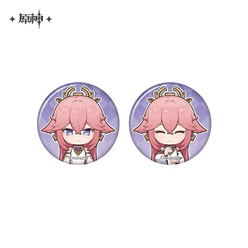 Genshin Impact - The Snapshot of a Jade-Covered Screen Series Mini Badges Set - Image 21