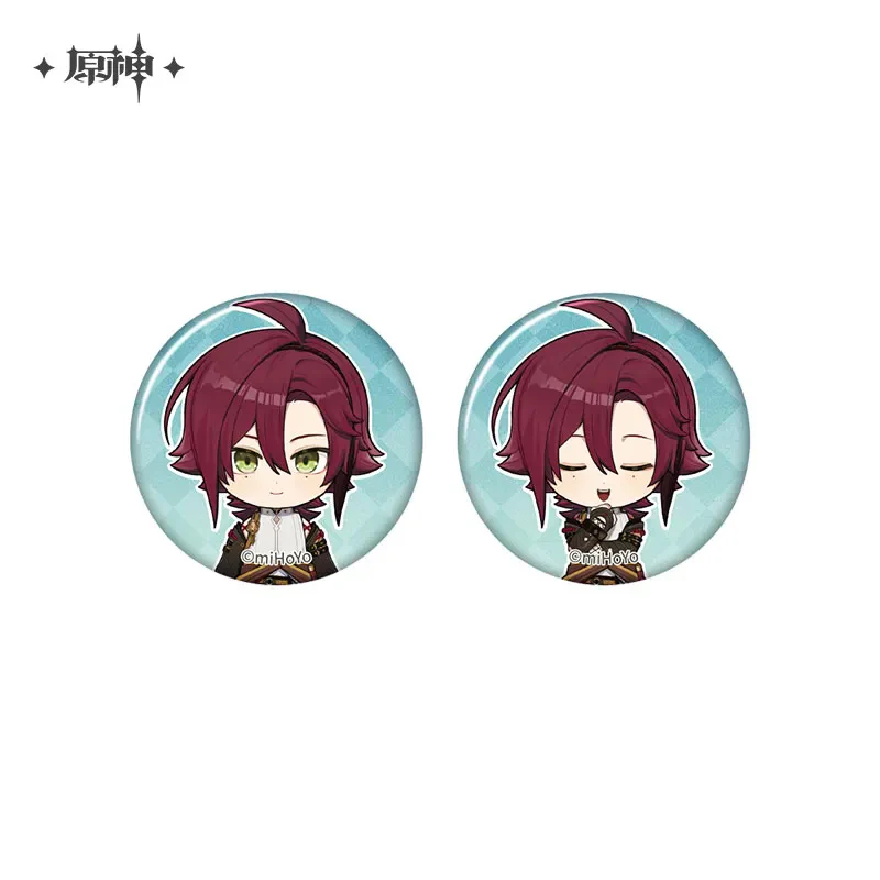 Genshin Impact - The Snapshot of a Jade-Covered Screen Series Mini Badges Set - Image 35