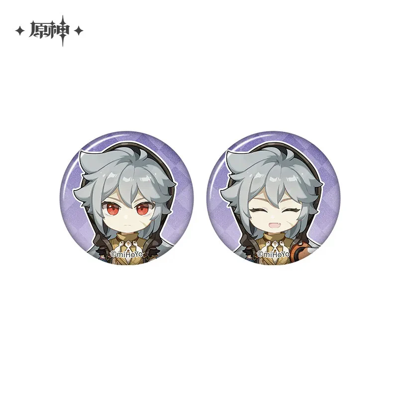 Genshin Impact - The Snapshot of a Jade-Covered Screen Series Mini Badges Set - Image 53