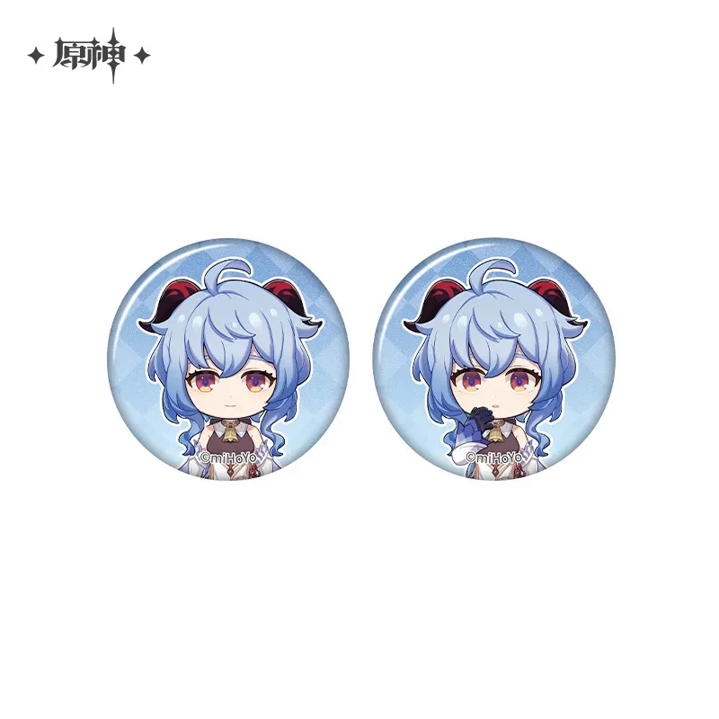 Genshin Impact - The Snapshot of a Jade-Covered Screen Series Mini Badges Set - Image 61