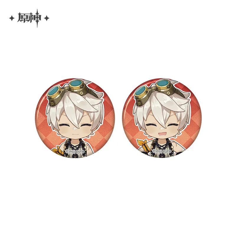 Genshin Impact - The Snapshot of a Jade-Covered Screen Series Mini Badges Set - Image 67