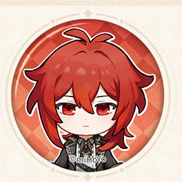 Genshin Impact - The Snapshot of a Jade-Covered Screen Series Mini Badges Set - Image 7