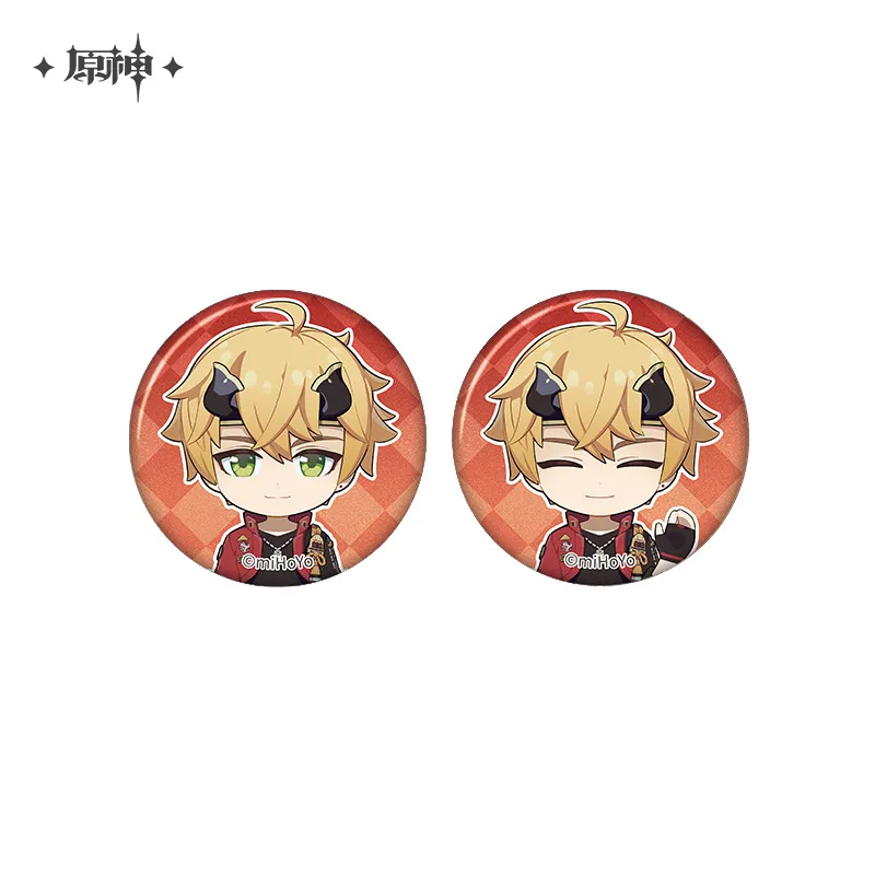 Genshin Impact - The Snapshot of a Jade-Covered Screen Series Mini Badges Set - Image 77