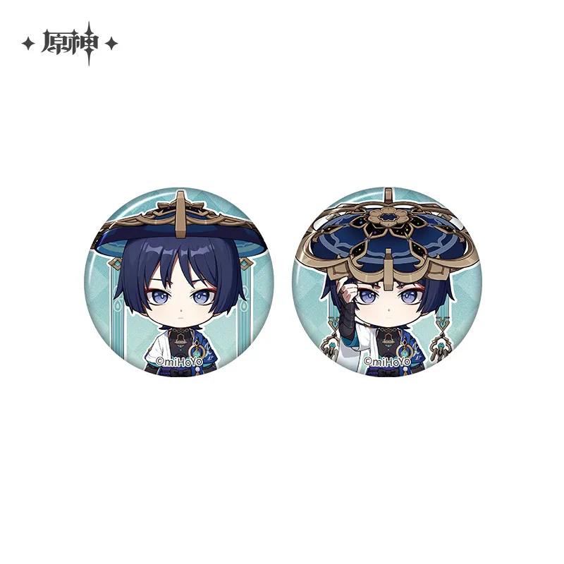 Genshin Impact - The Snapshot of a Jade-Covered Screen Series Mini Badges Set - Image 78
