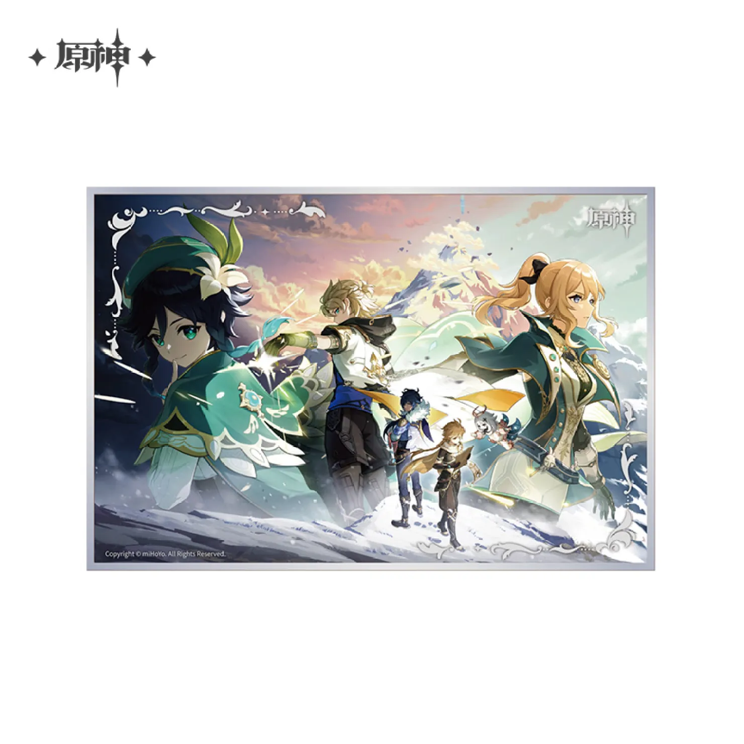 Genshin Impact - Theme Series Acrylic Shikishi - Image 4
