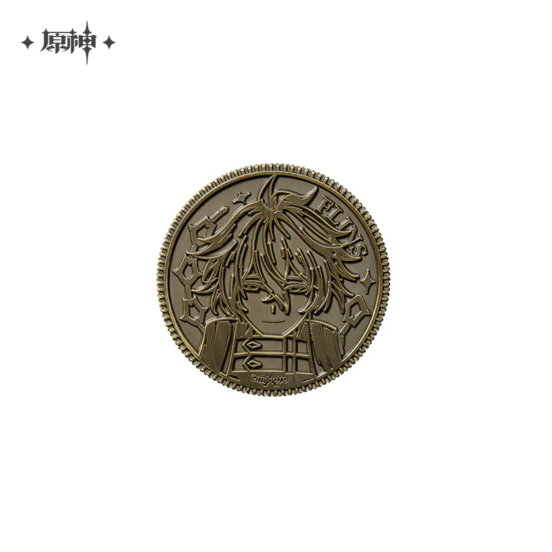 【Pre-order】Genshin Impact - Flins Decision Coin Necklace Set - Image 2