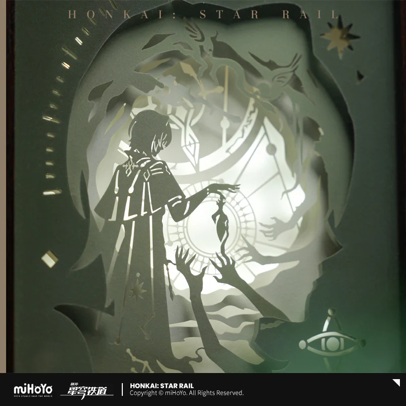 【Pre-Order】Honkai: Star Rail - Anaxa Thought Experiment Paper Carving Lamp - Image 2
