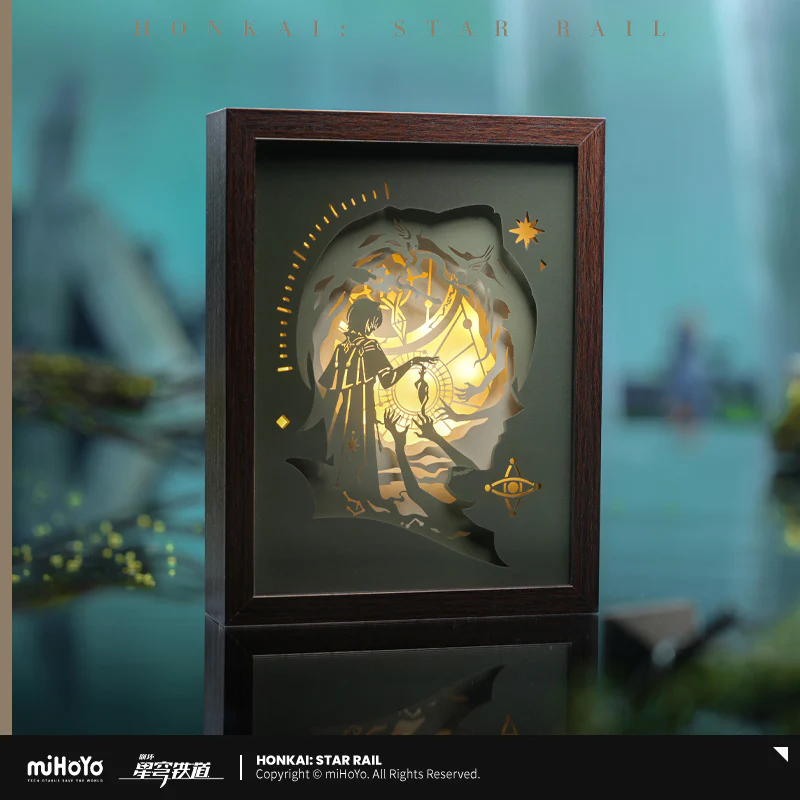 【Pre-Order】Honkai: Star Rail - Anaxa Thought Experiment Paper Carving Lamp - Image 3