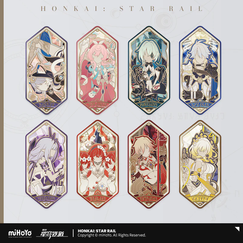 【Pre-order】Honkai: Star Rail - As I've Written Series Tinplate Badge