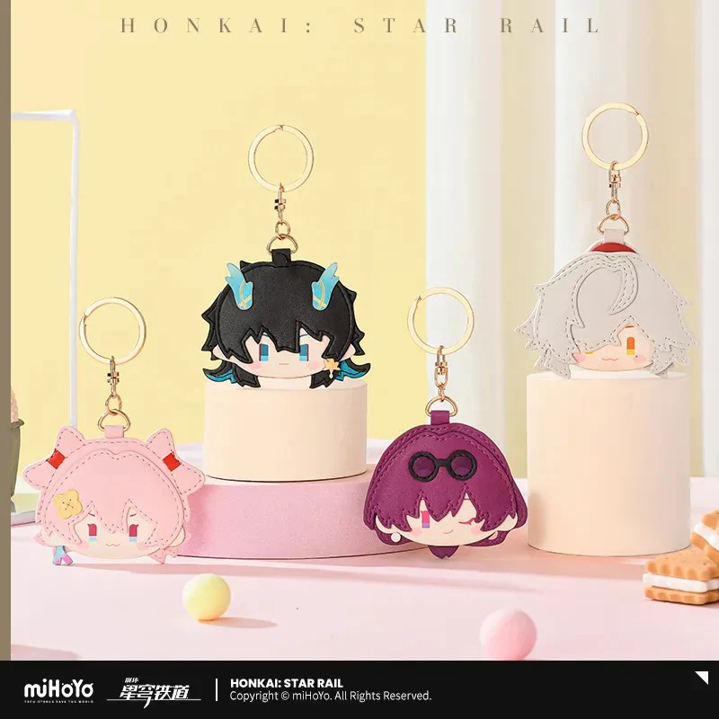 【Pre-Order】Honkai: Star Rail - Big Head Series PU Keychain - Image 2