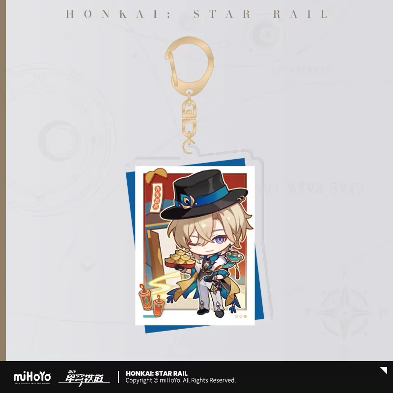 Honkai: Star Rail - Chinese New Year Themed Acrylic Keychain - Image 4