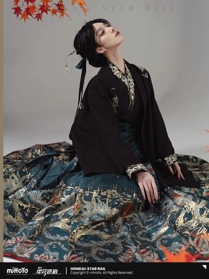 Honkai: Star Rail - Dan Heng · lmbibitor Lunae Impression One-Piece Horse-Face Dress - Image 3