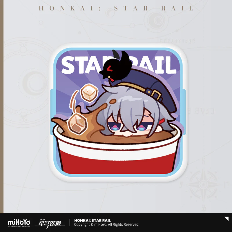 【Pre-Order】Honkai: Star Rail -  Delicious Enjoyment Series Chibi  Emoticons Badge - Image 7