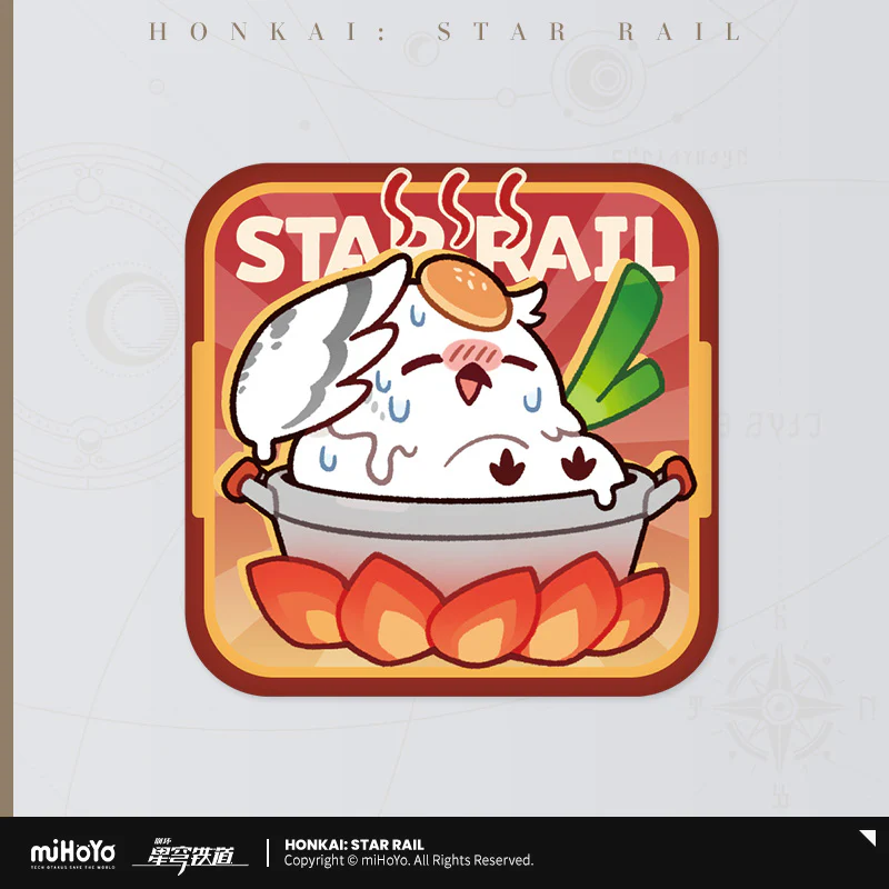 【Pre-Order】Honkai: Star Rail -  Delicious Enjoyment Series Chibi  Emoticons Badge - Image 9