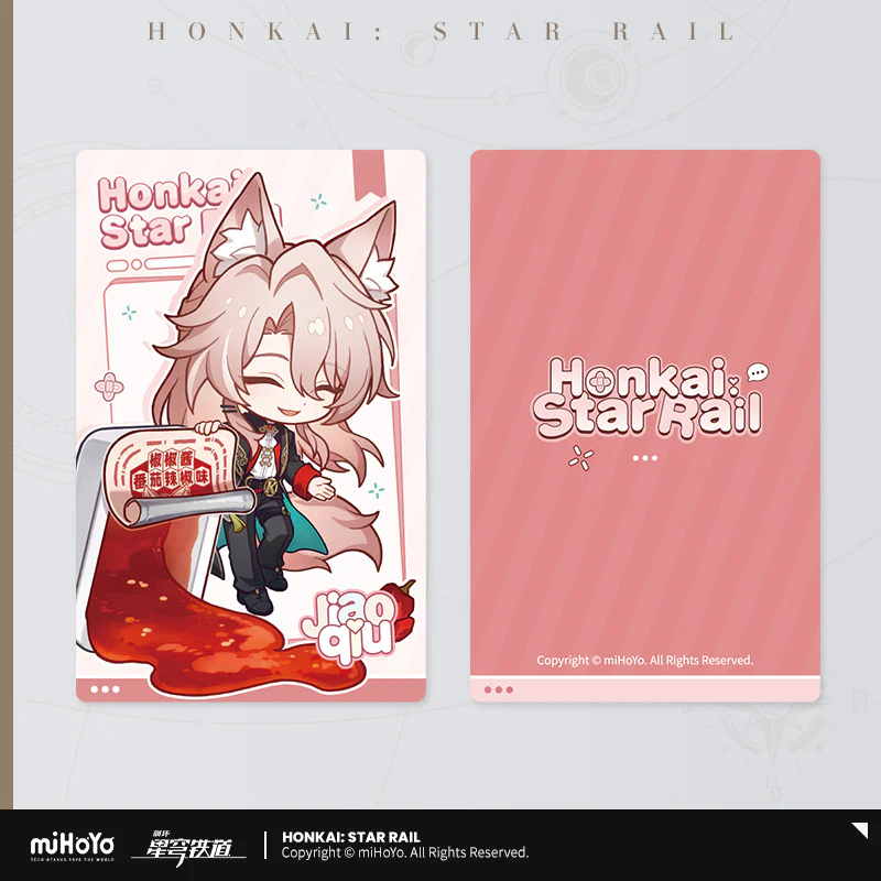 【Pre-Order】Honkai: Star Rail - Delicious Enjoyment Series Chibi Laser Card - Image 2