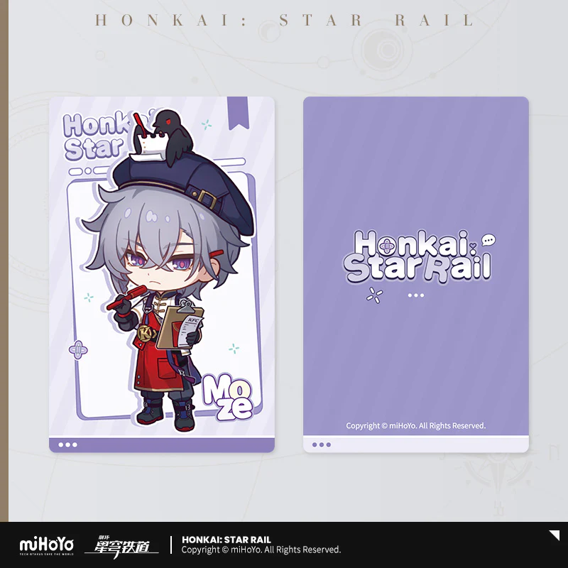 【Pre-Order】Honkai: Star Rail - Delicious Enjoyment Series Chibi Laser Card - Image 4