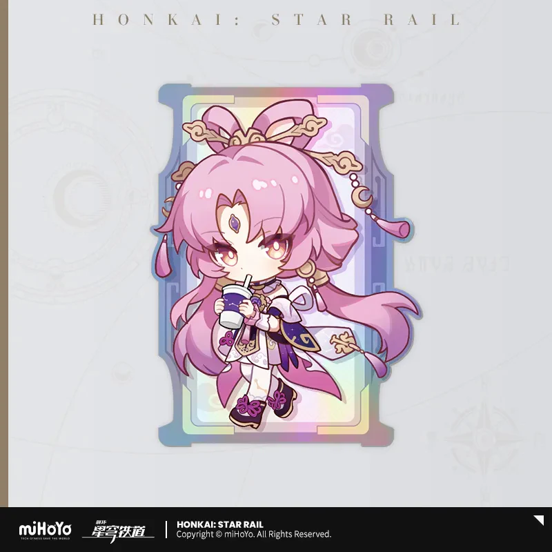 Honkai: Star Rail - Express Travel Series Chibi Laser Ticket - Image 5