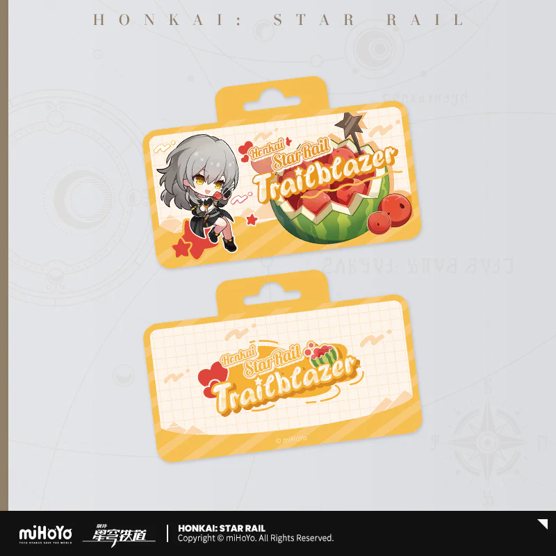 【Pre-Order】Honkai: Star Rail - Fruity Summer Series Chibi Acrylic Clip - Image 3