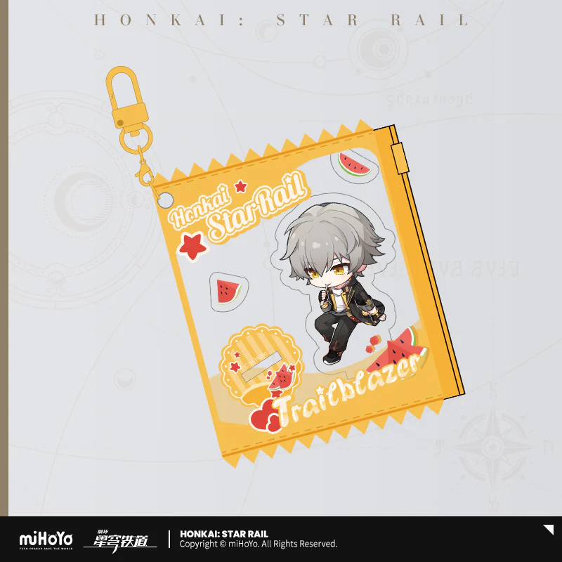 【Pre-Order】Honkai: Star Rail - Fruity Summer Series Chibi Acrylic Keychain - Image 2