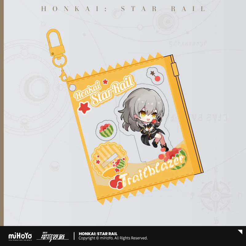 【Pre-Order】Honkai: Star Rail - Fruity Summer Series Chibi Acrylic Keychain - Image 3