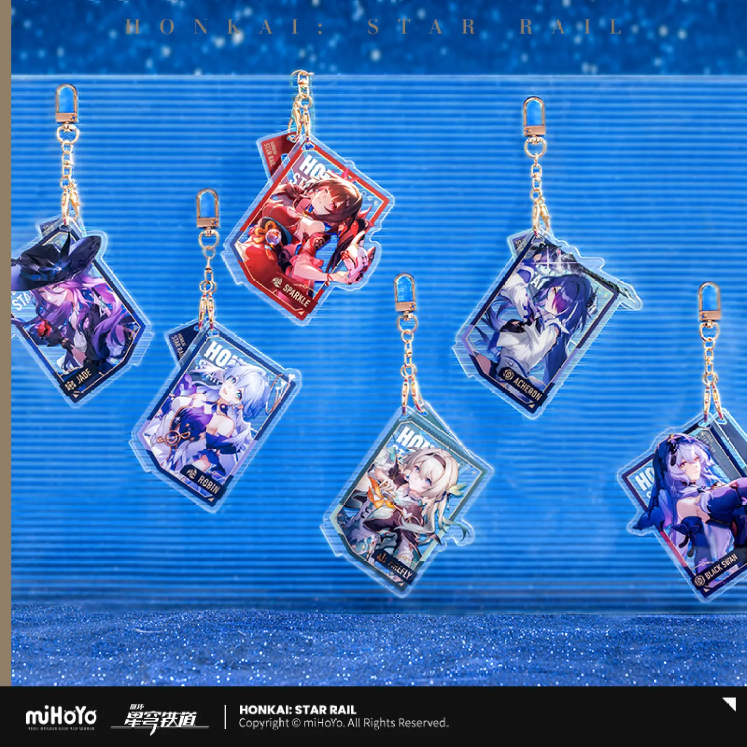 Honkai: Star Rail - Interstellar Journey Series Acrylic Hangable Standee - Image 3