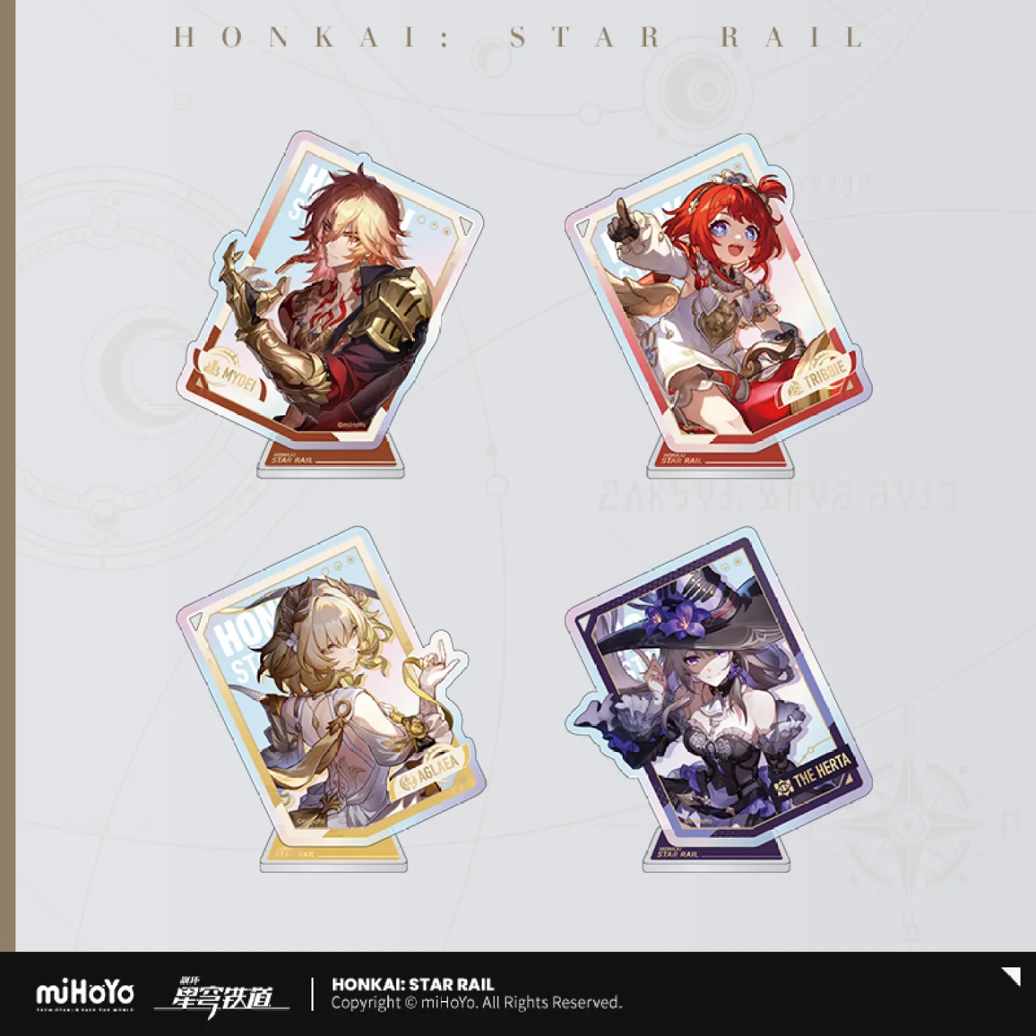 Honkai: Star Rail - Interstellar Journey Series Acrylic Hangable Standee - Image 5