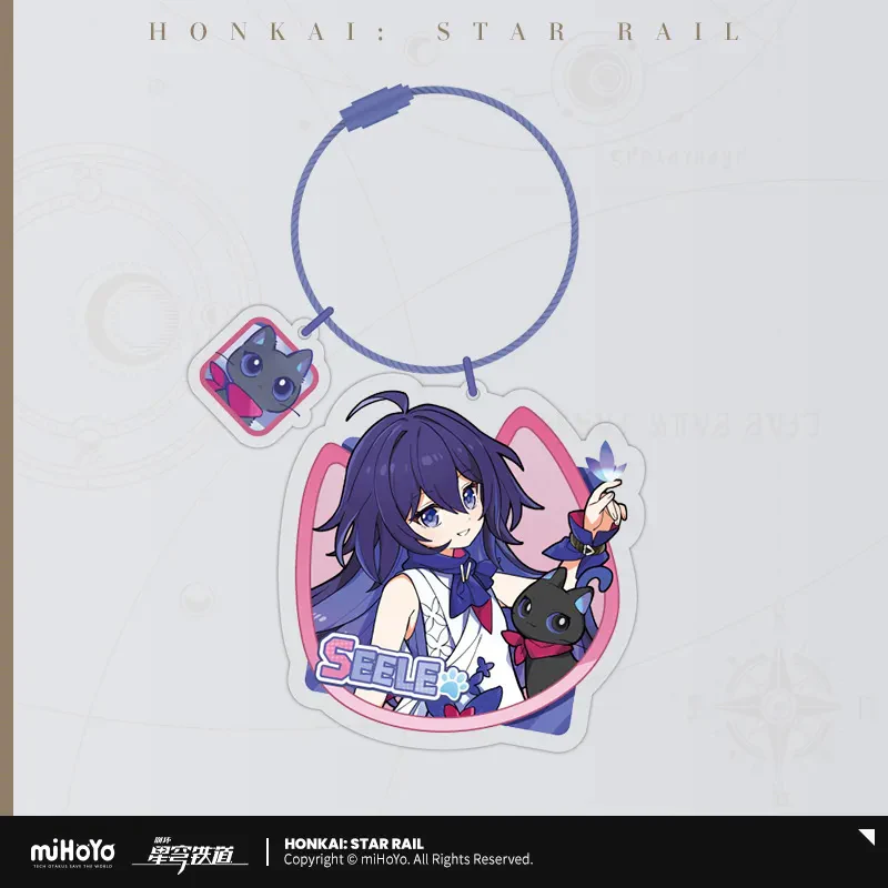 Honkai: Star Rail - Little Cat Series Acrylic Keychain - Image 10