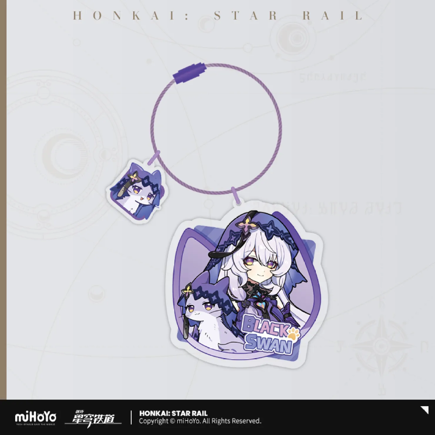 Honkai: Star Rail - Little Cat Series Acrylic Keychain - Image 20