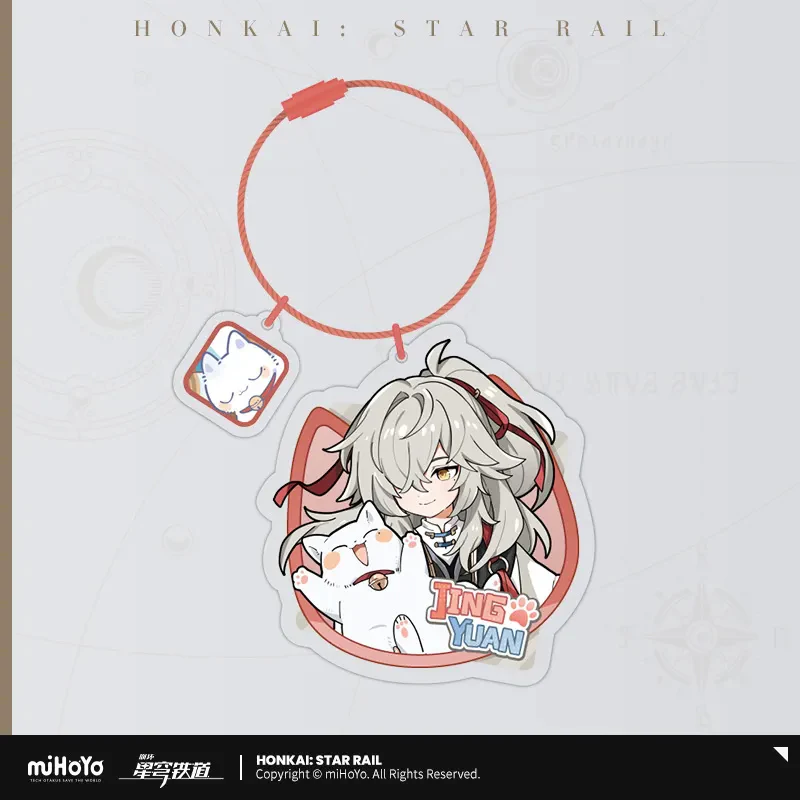 Honkai: Star Rail - Little Cat Series Acrylic Keychain - Image 8