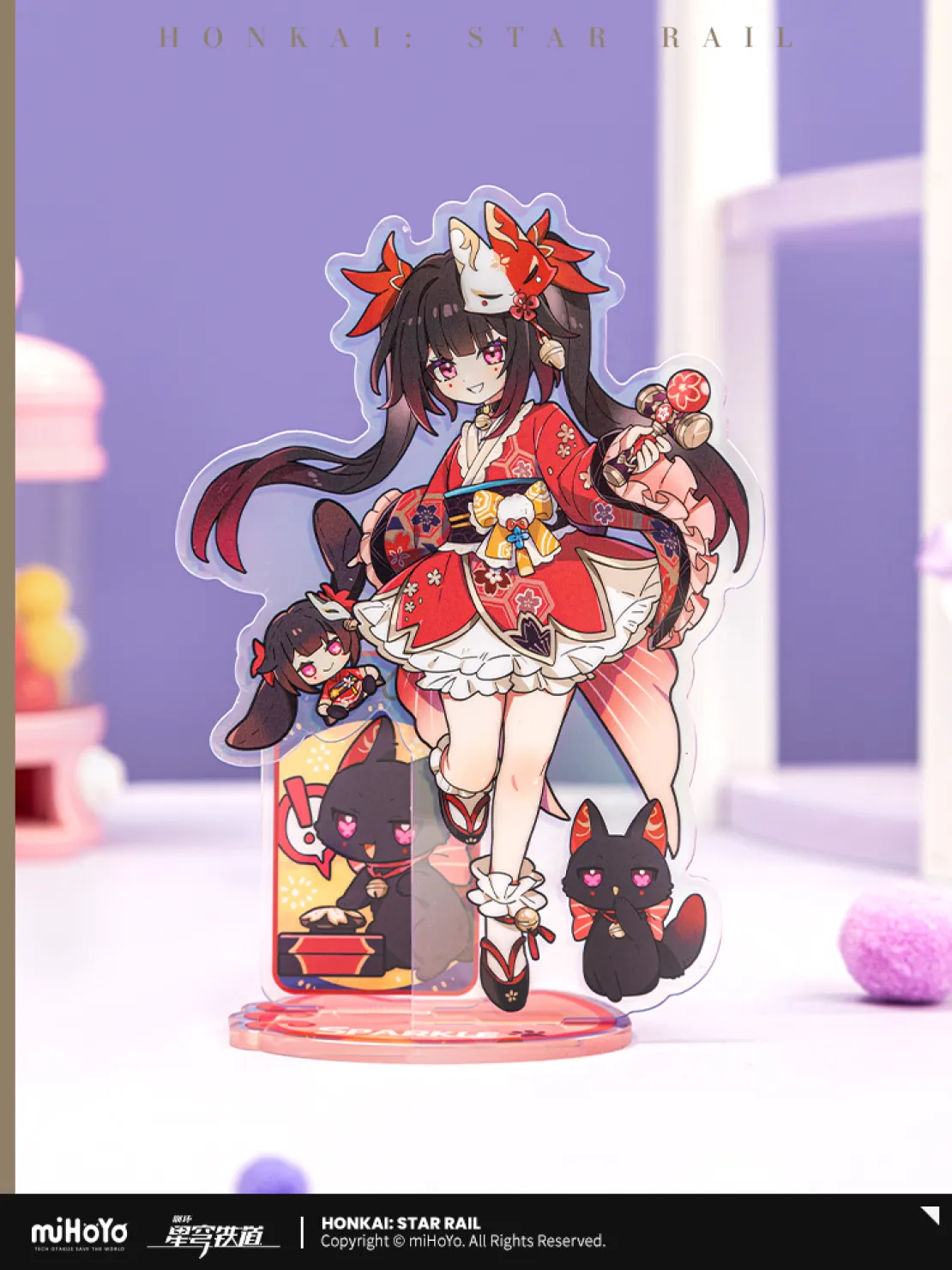 Honkai: Star Rail - Little Cat Series Acrylic Standee - Image 4