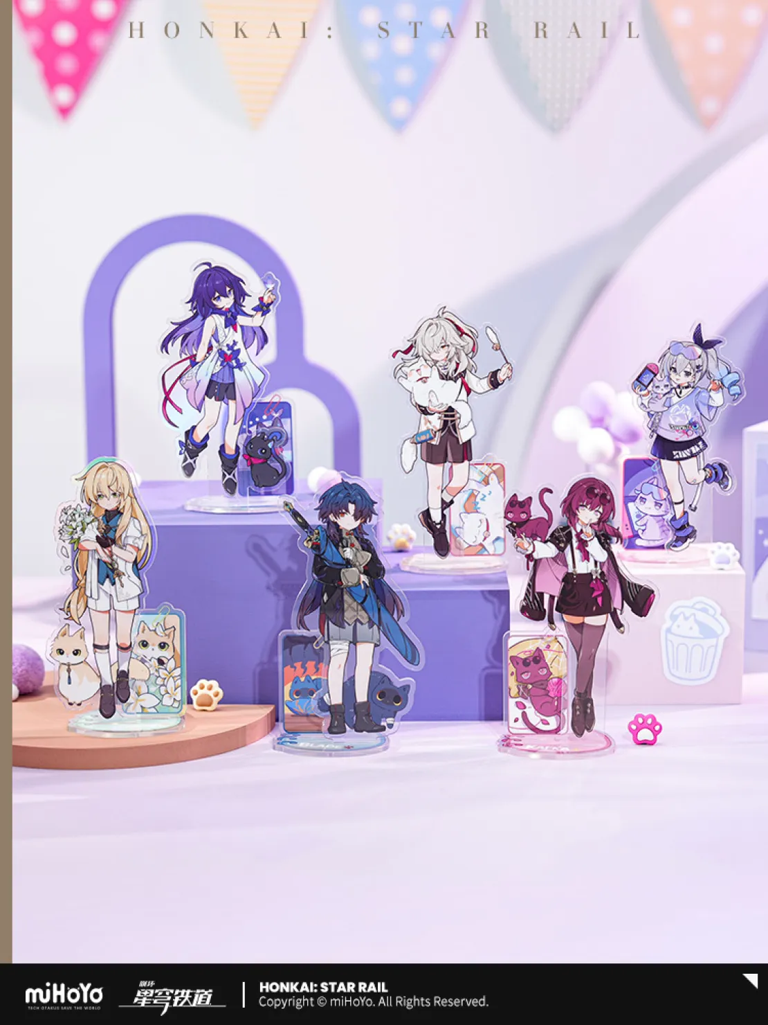 Honkai: Star Rail - Little Cat Series Acrylic Standee - Image 6