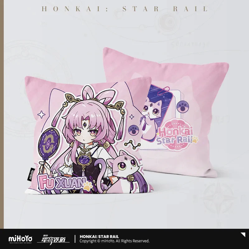 Honkai: Star Rail - Little Cat Series Square Pillow - Image 11