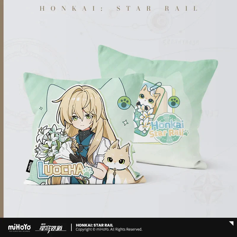 Honkai: Star Rail - Little Cat Series Square Pillow - Image 13
