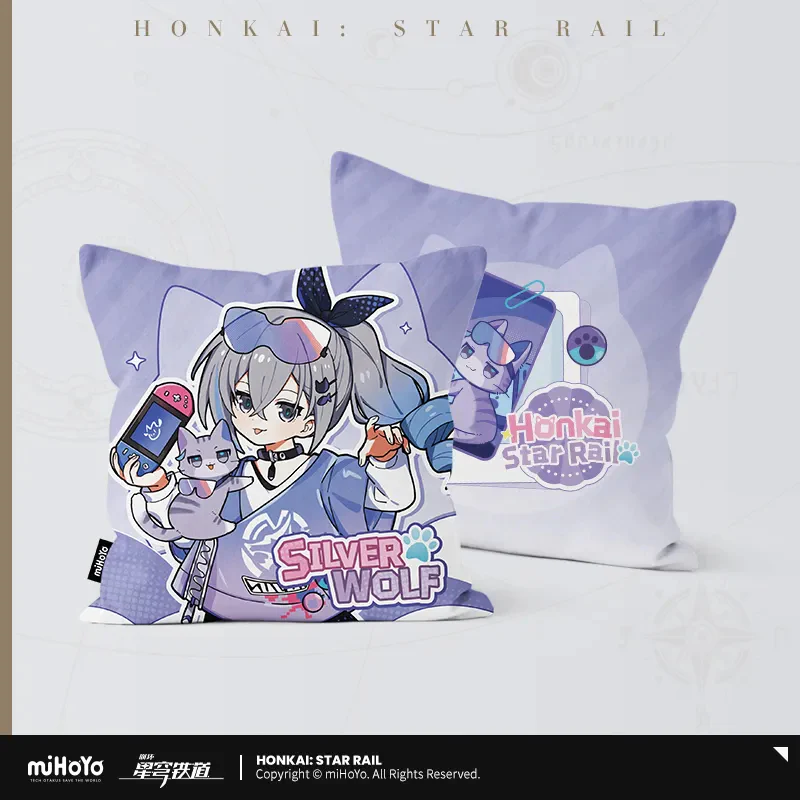 Honkai: Star Rail - Little Cat Series Square Pillow - Image 20