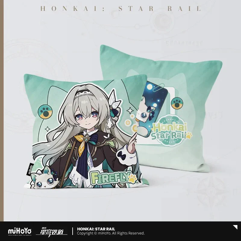 Honkai: Star Rail - Little Cat Series Square Pillow - Image 3