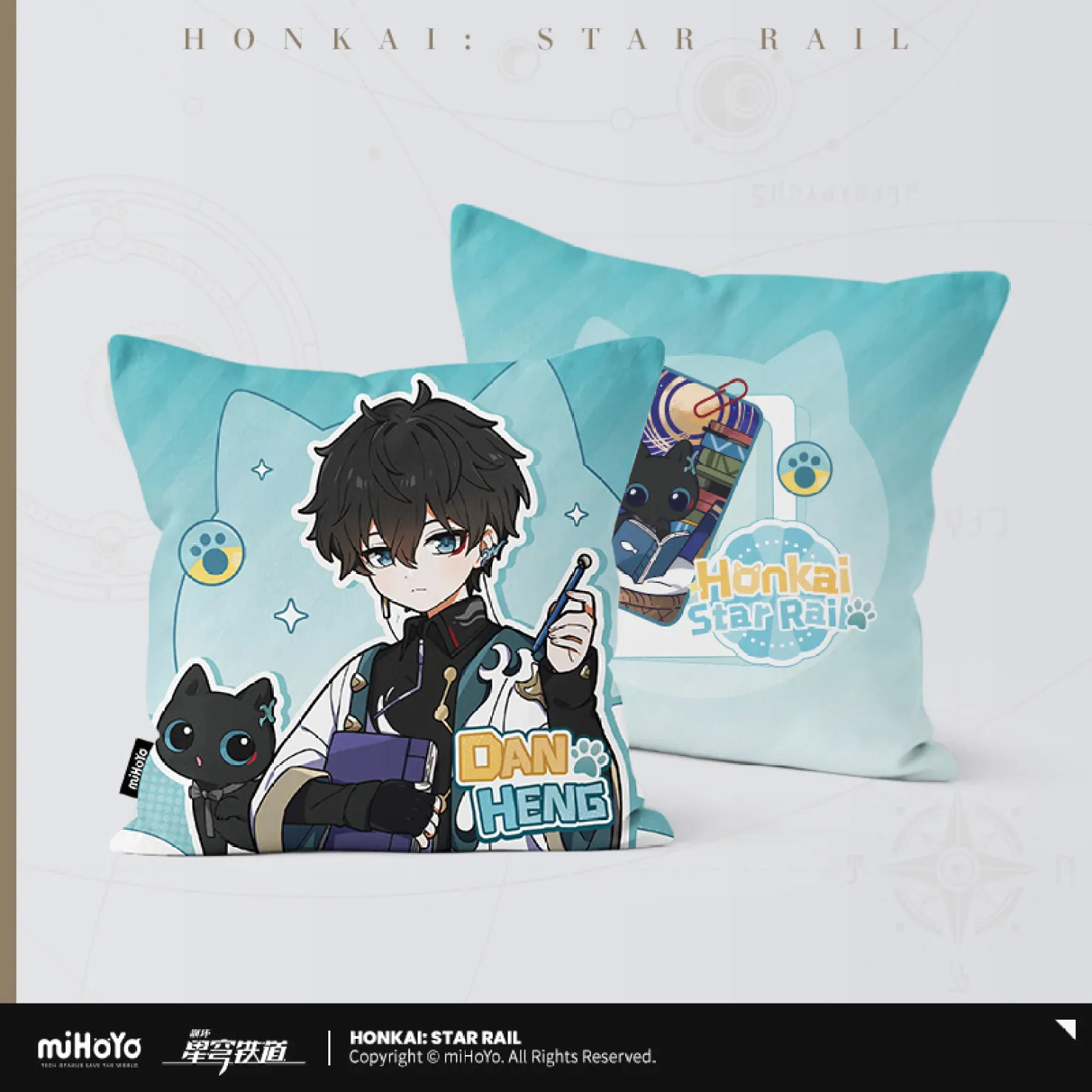 Honkai: Star Rail - Little Cat Series Square Pillow - Image 8