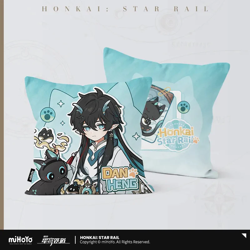Honkai: Star Rail - Little Cat Series Square Pillow - Image 9
