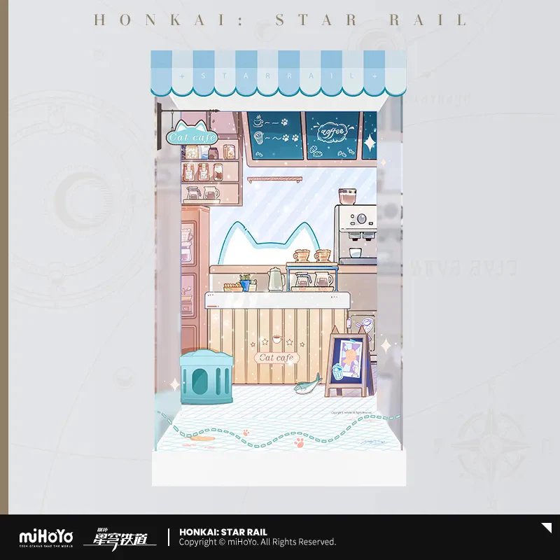 【Pre-Order】Honkai: Star Rail - Little Cat Series Figure Display Case - Image 5